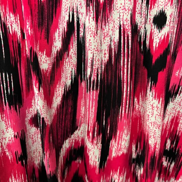 Women’s plus size 3x pink black white top - Picture 2 of 4